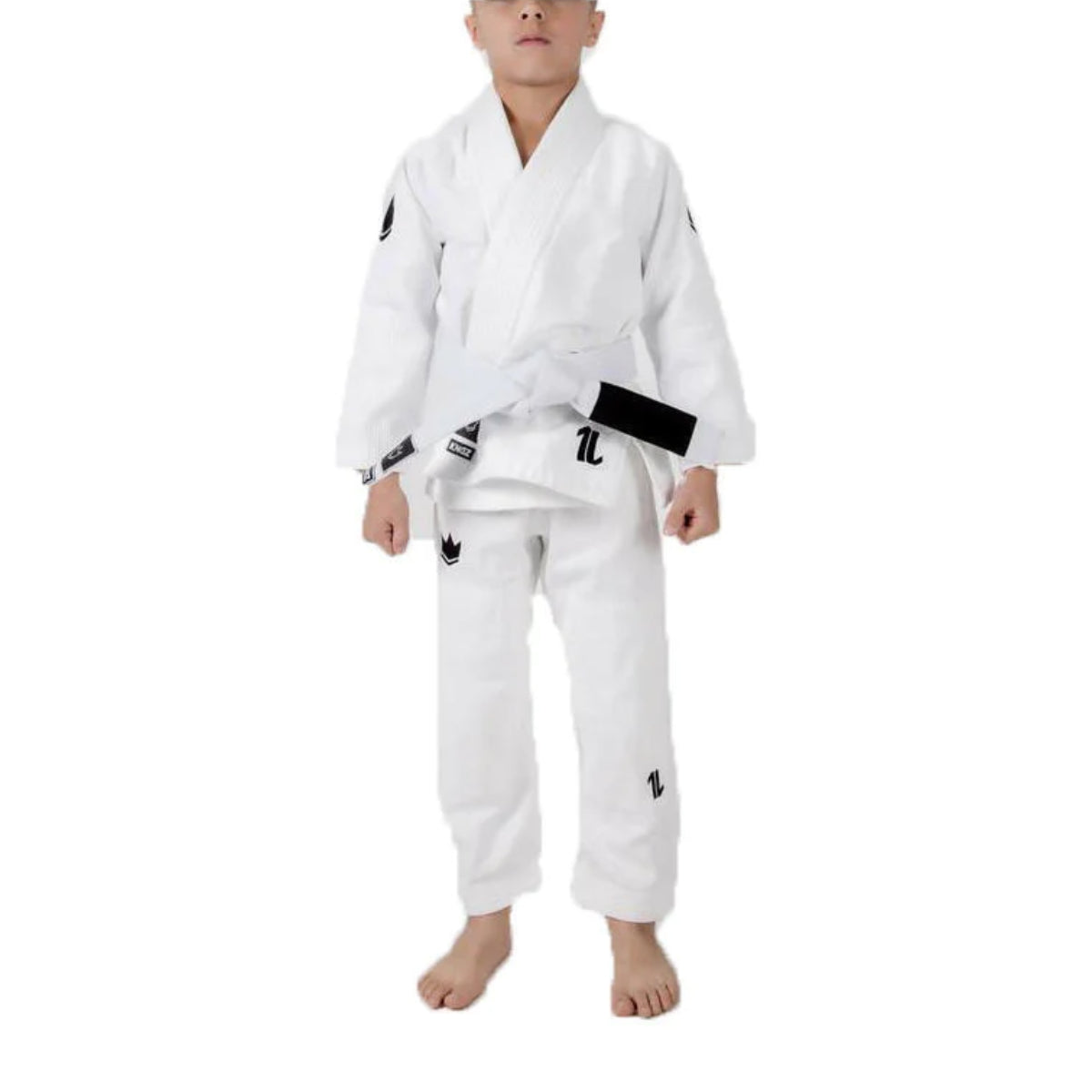 Kingz The One Kids BJJ Gi White