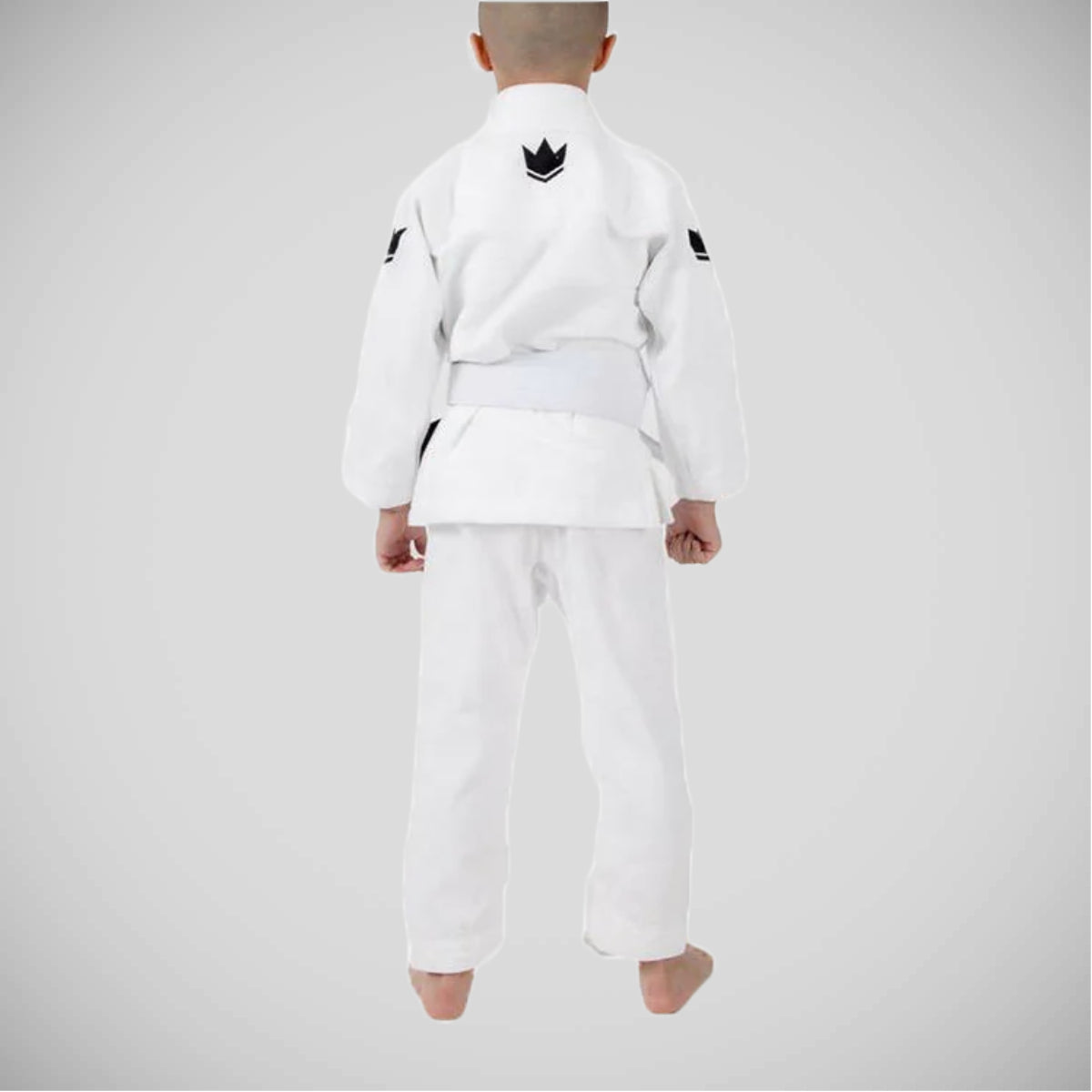 White Kingz The One Kids BJJ Gi   