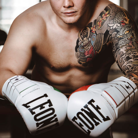 White Leone Revo Performance Boxing Gloves