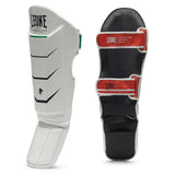 Leone Revo Performance Shin Guards White