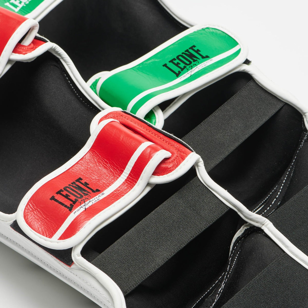 Leone Revo Performance Shin Guards White