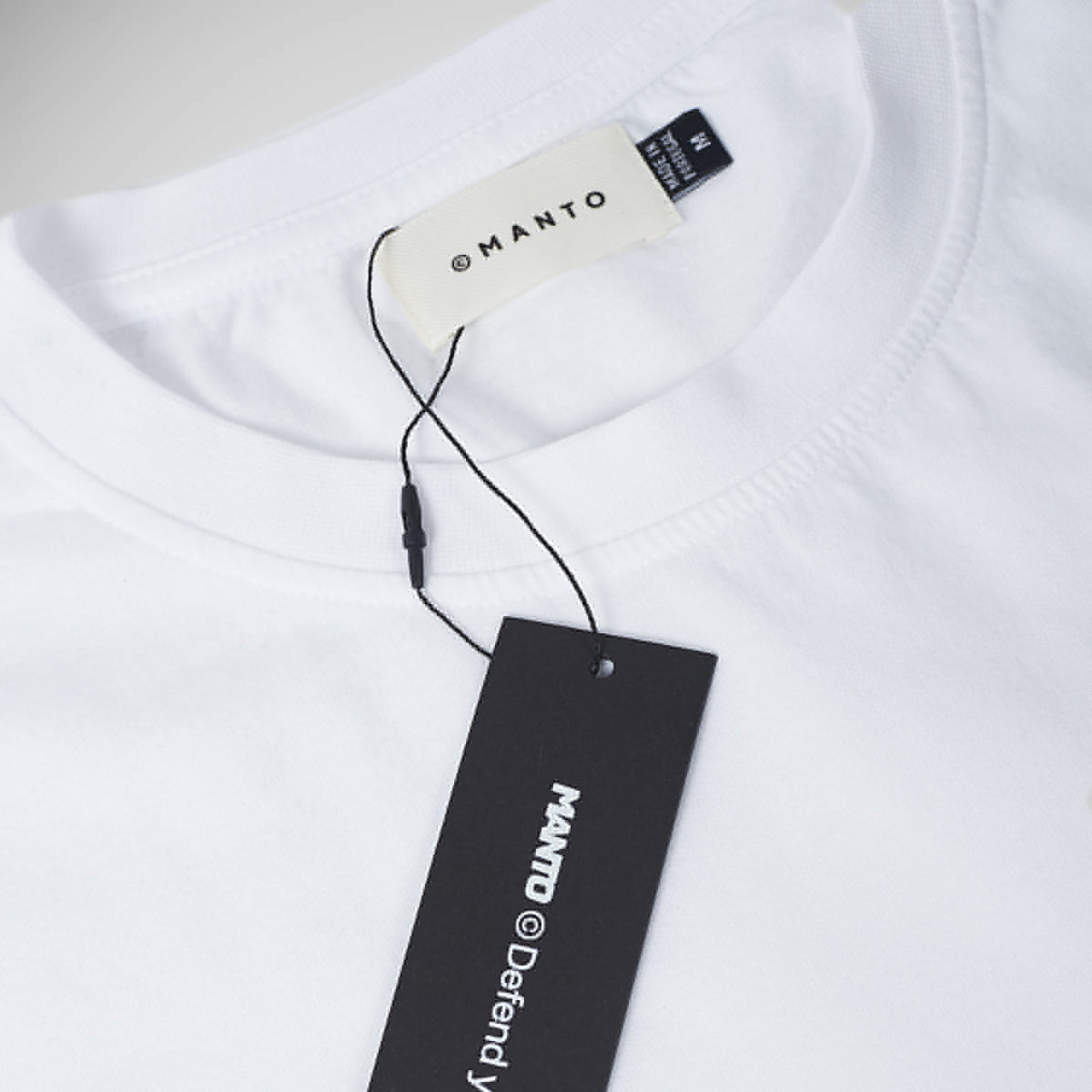 Manto Fight Company 티셔츠 화이트