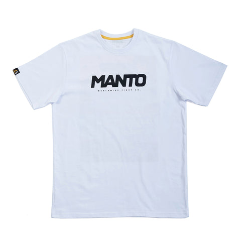 White Manto Gym 2.0 T-Shirt