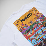 White Manto Gym 2.0 T-Shirt   