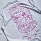 Koszulka Manto x KTOF Balaclava w kolorze białym