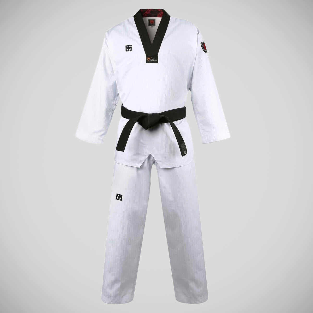 흰색 무토 BS4.5 균일 한 검은 목