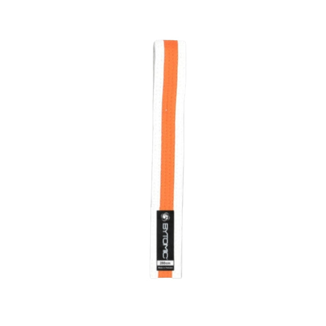 Bytomic Belt with Stripe White/Orange