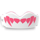 Safejawz Extra Pink Fangs Bouts Guard White/Pink