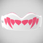 SafeJawz Extro Pink Fangs Mouth Guard White/Pink