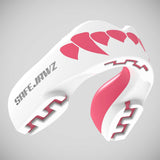 Safejawz Extra Pink Fangs Bouts Guard White/Pink