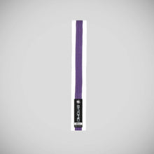 White/Purple Bytomic Belt with Stripe