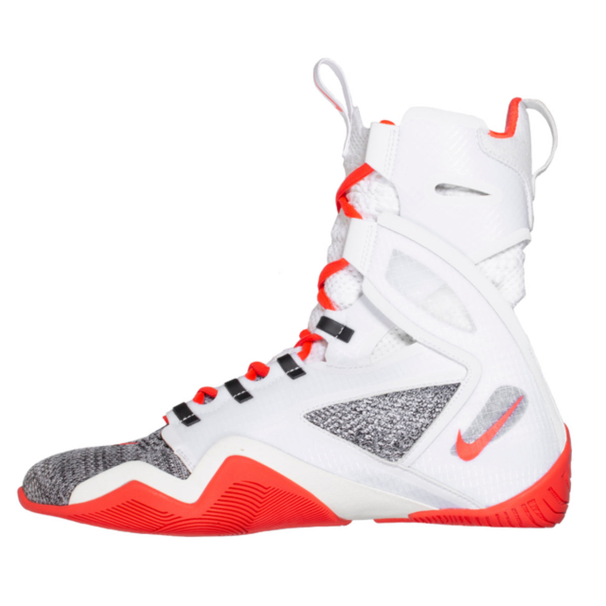 White/Red Nike HyperKO 2.0 Boxing Boots   