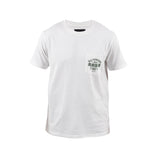 Scramble Kimono Label T-Shirt Weiß