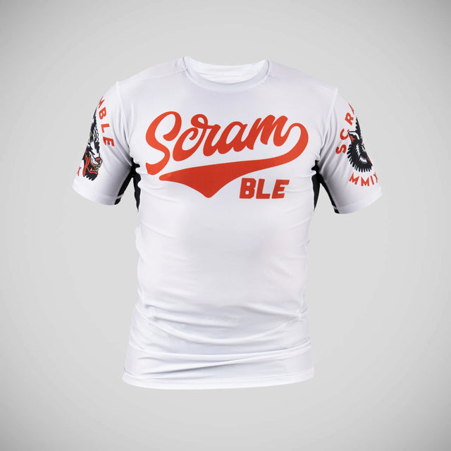 White Scramble Okami Rash Guard   