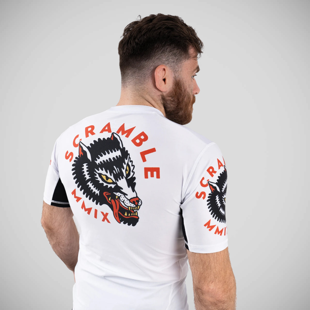 White Scramble Okami Rash Guard   