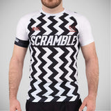 White Scramble Ranked V5 Rash Guard   