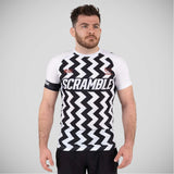 White Scramble Ranked V5 Rash Guard   