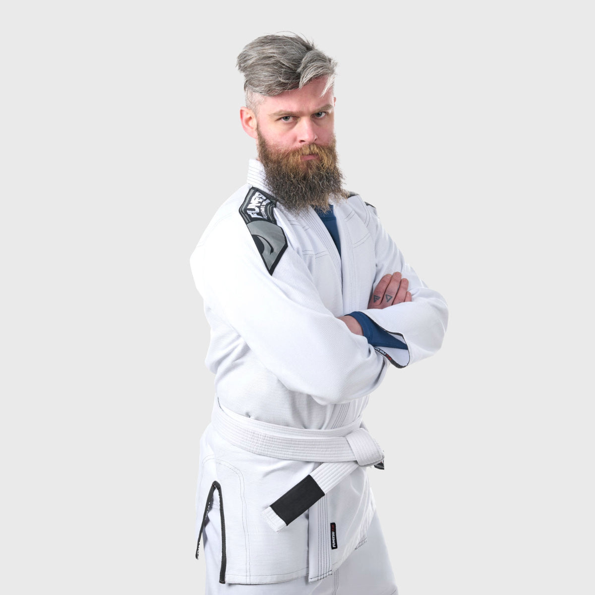 fumetsu 방패 mk2 mens bjj gi 화이트
