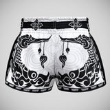 Tuff Sport MRS201 Retro -Stil die großen Hongsa Muay Thai Shorts Weiß
