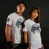 White TUFF Sport True Power Double Tiger T-Shirt   