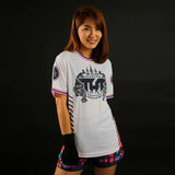 White TUFF Sport True Power Double Tiger T-Shirt   