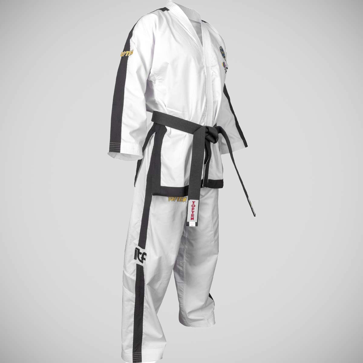 Top Ten ITF Master Instructor Gold Edition Dobok White