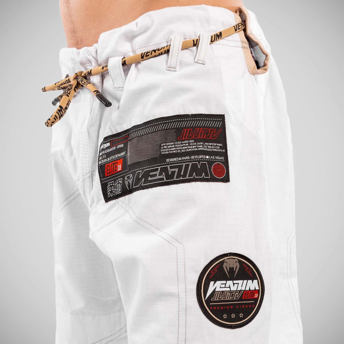 Venum Elite 3.0 BJJ Gi White   