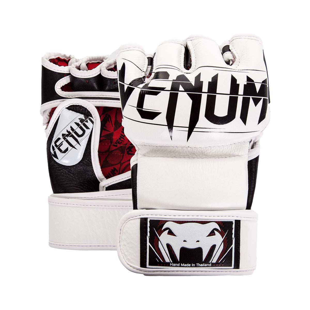Venum Undisputed 2.0 Leather MMA Fight Gloves White