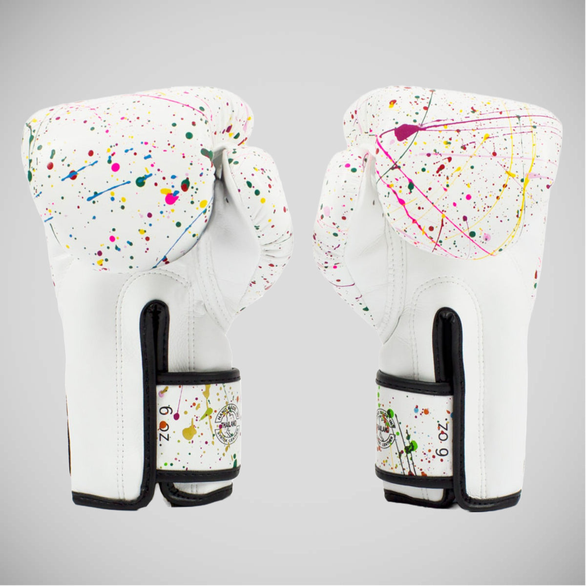 Fairtex BVG14 The Painter Boxing Gloves White/Black from Made4Fighters