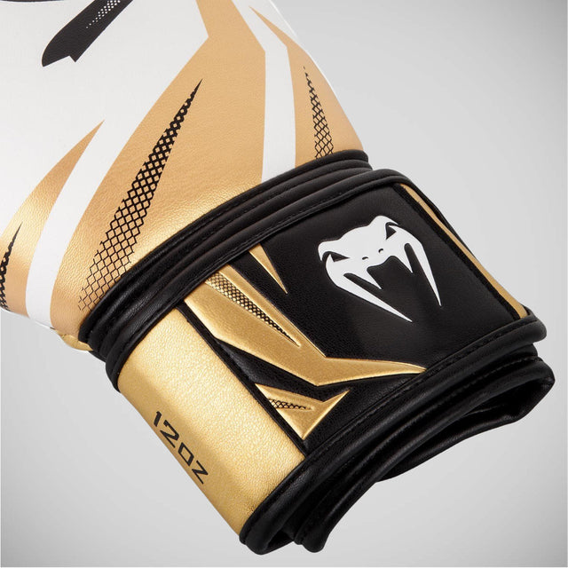 Venum Challenger 3.0 Boxing Gloves White/Black/Gold