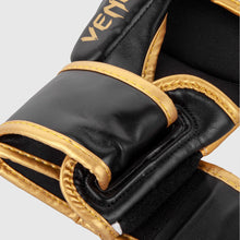 White/Black/Gold Venum Challenger 3.0 MMA Sparring Gloves