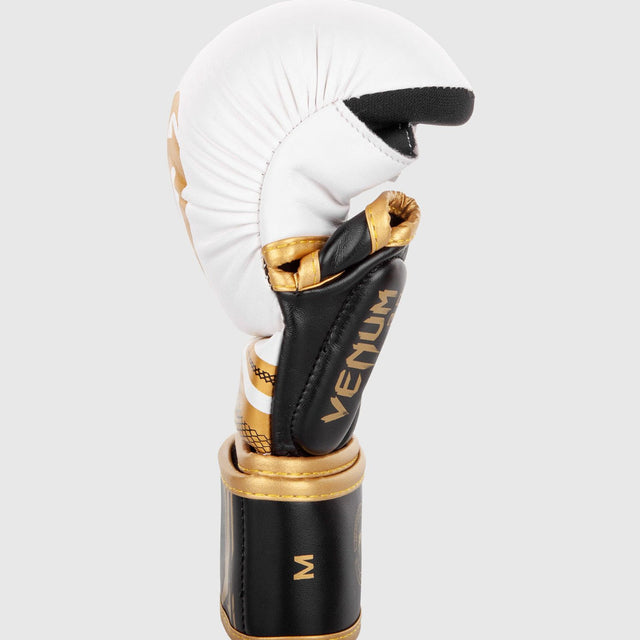 Venum Challenger 3.0 MMA Sparring Gloves White/Black/Gold