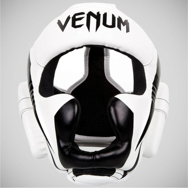 Venum Elite Head Guard White/Black