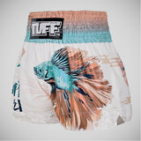 Tuff Sport MS671 O Super Delta Muay Thai Shorts Branco/Azul