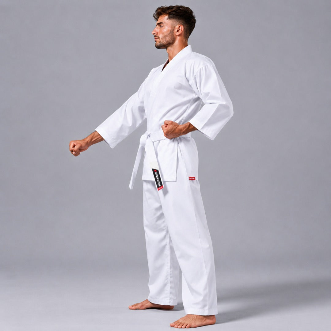 Bytomic Red Label 7oz Lightweight Adult Karate Uniform White