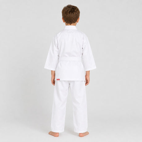 Bytomic Red Label V-Neck Kids Martial Arts Uniform White