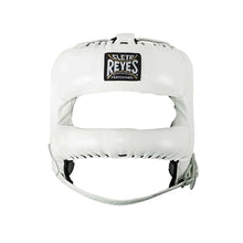 White Cleto Reyes Headgear With Nylon Rounded Bar