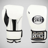 Cleto Reyes Haken und Schleifenbefestigungsboxhandschuhe weiß