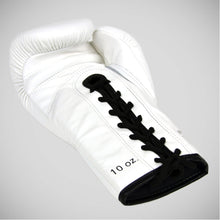White Fairtex BGLG1 Glory Lace-up Boxing Gloves