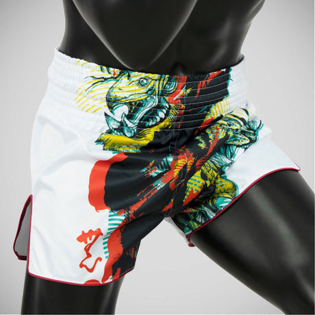 Fairtex BS1908 Satoru Muay Thai Shorts Weiß