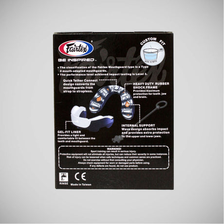 White Fairtex MG3 Gel Mouth Guard   