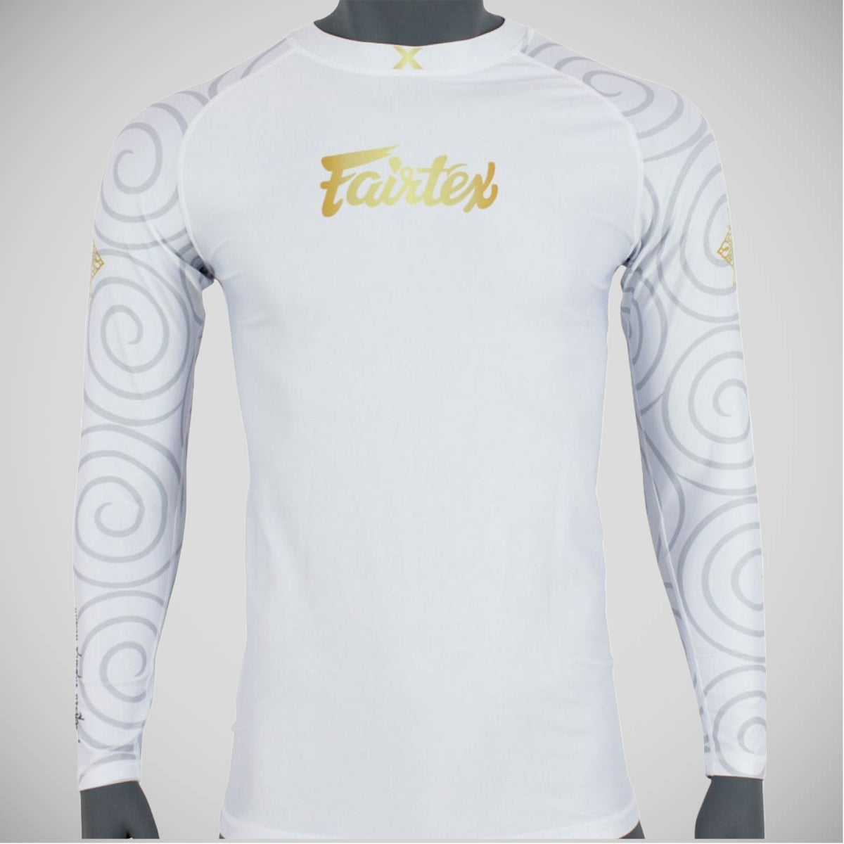 Fairtex RG7 Hanuman Rash Guard White