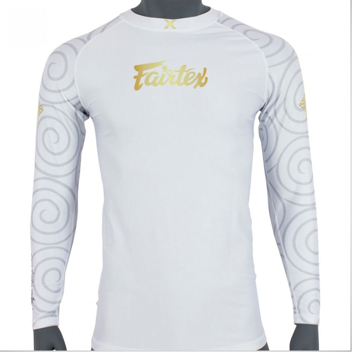 Fairtex RG7 Hanuman Rash Guard White