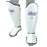 Fairtex SP5 Shin Guards Weiß weiß