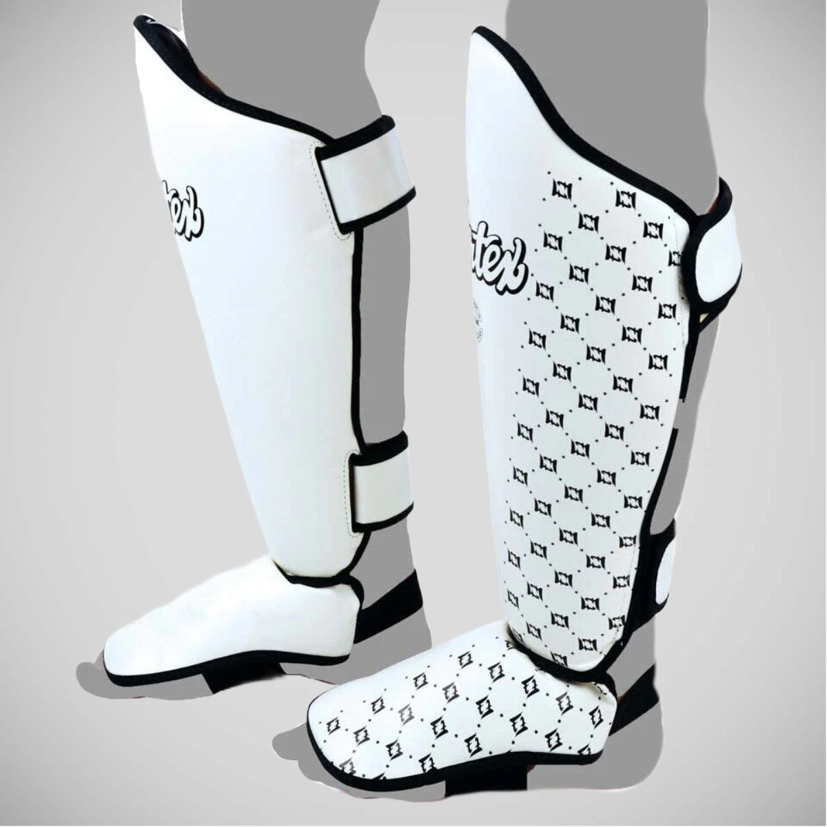 Fairtex SP5 Shin Guards Weiß weiß