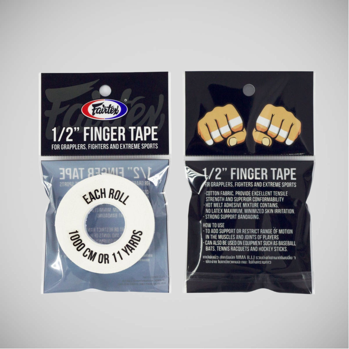 White Fairtex TAP2 Finger Tape   