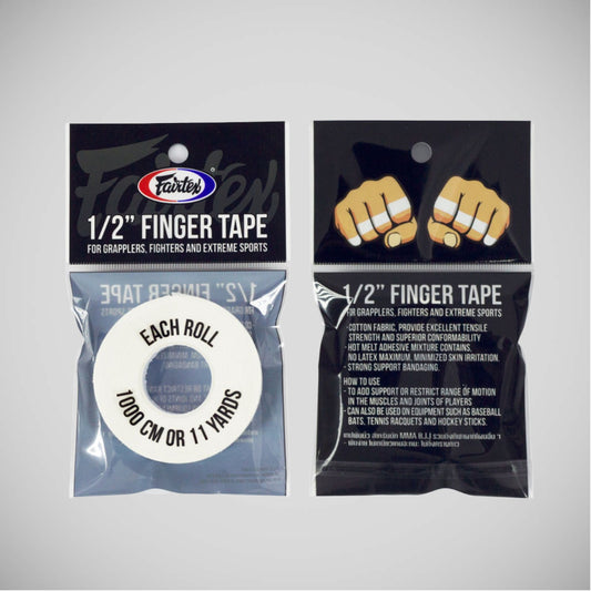 White Fairtex TAP2 Finger Tape