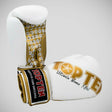 White/Gold Top Ten Womens Boxing Gloves   