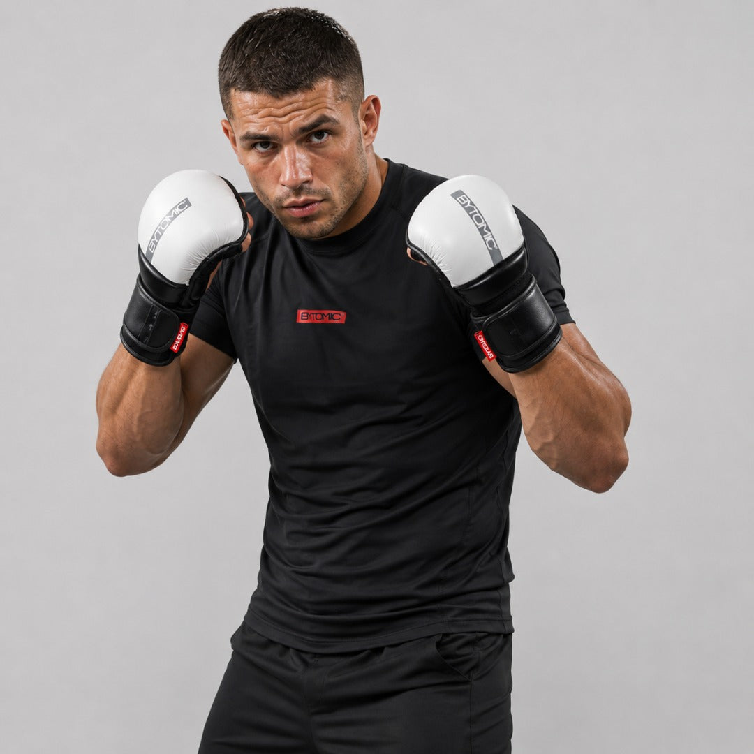 Bytomic Red Label MMA Sparring Gloves White/Grey/Black