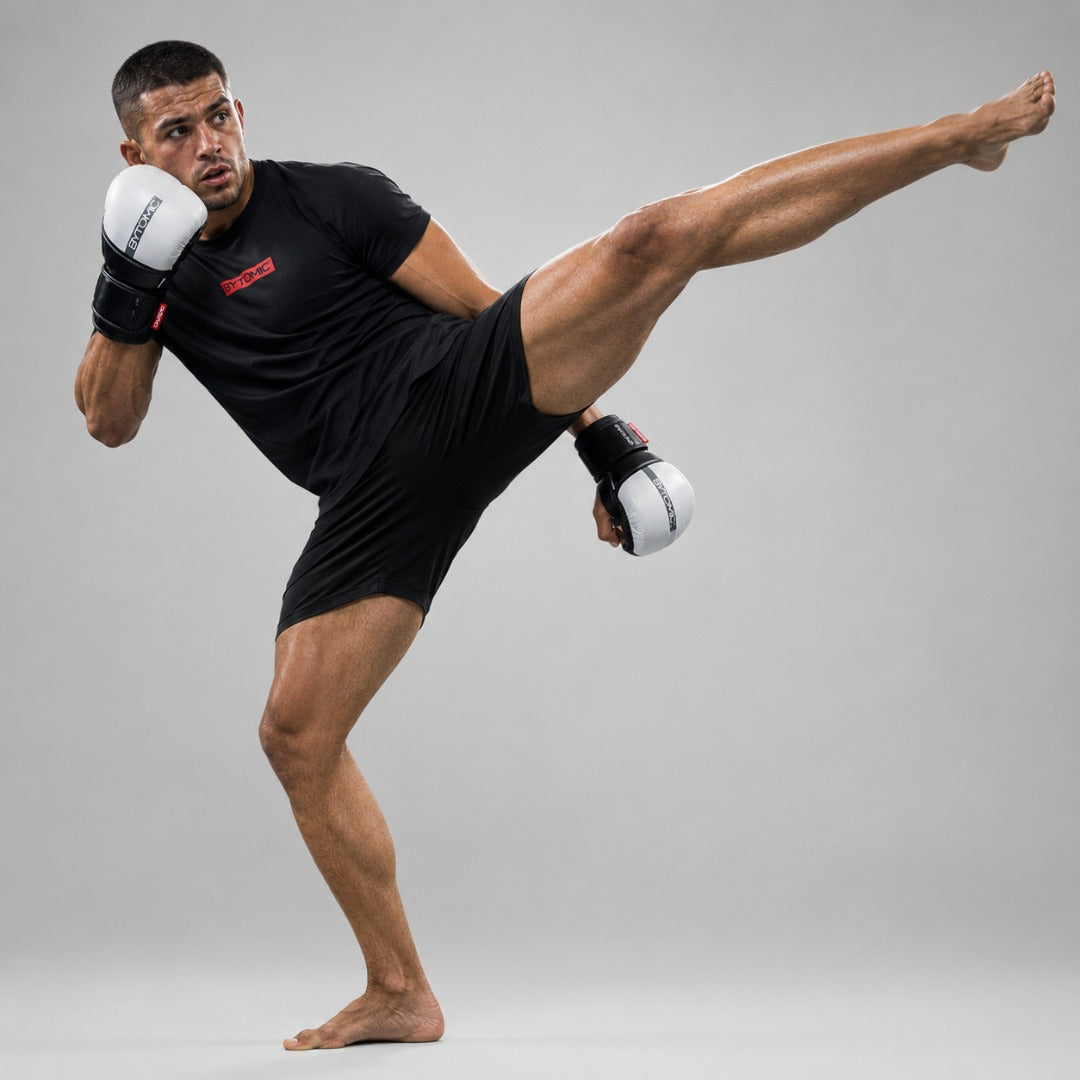 Bytomic Red Label MMA Sparring Gloves White/Grey/Black
